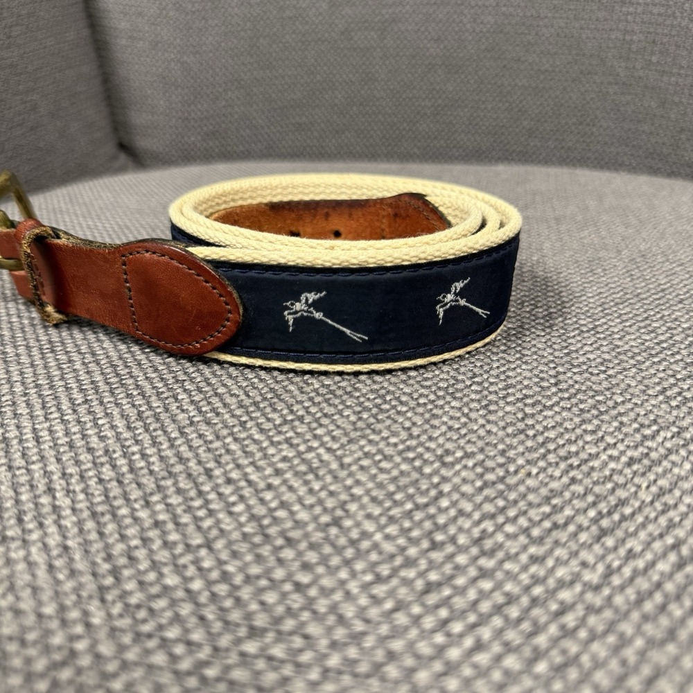 Leather‎ Man Ltd Oklahoma State Bird Scissor Tailed Flycatcher Belt Men's 36